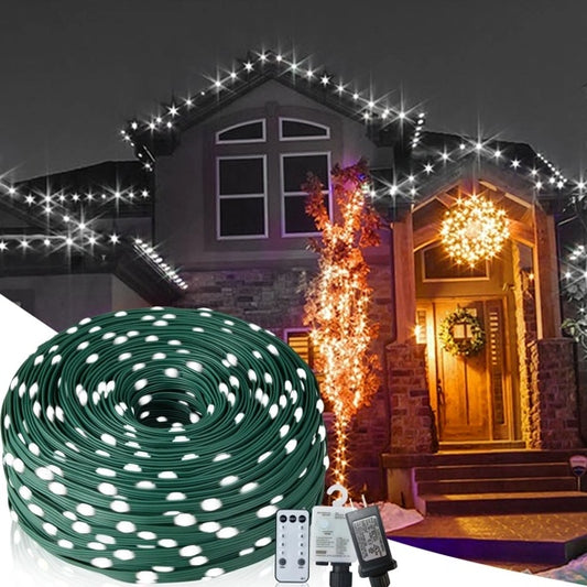 Christmas Rope Lights – 1000LED 328Ft Outdoor Decorative String Strobe