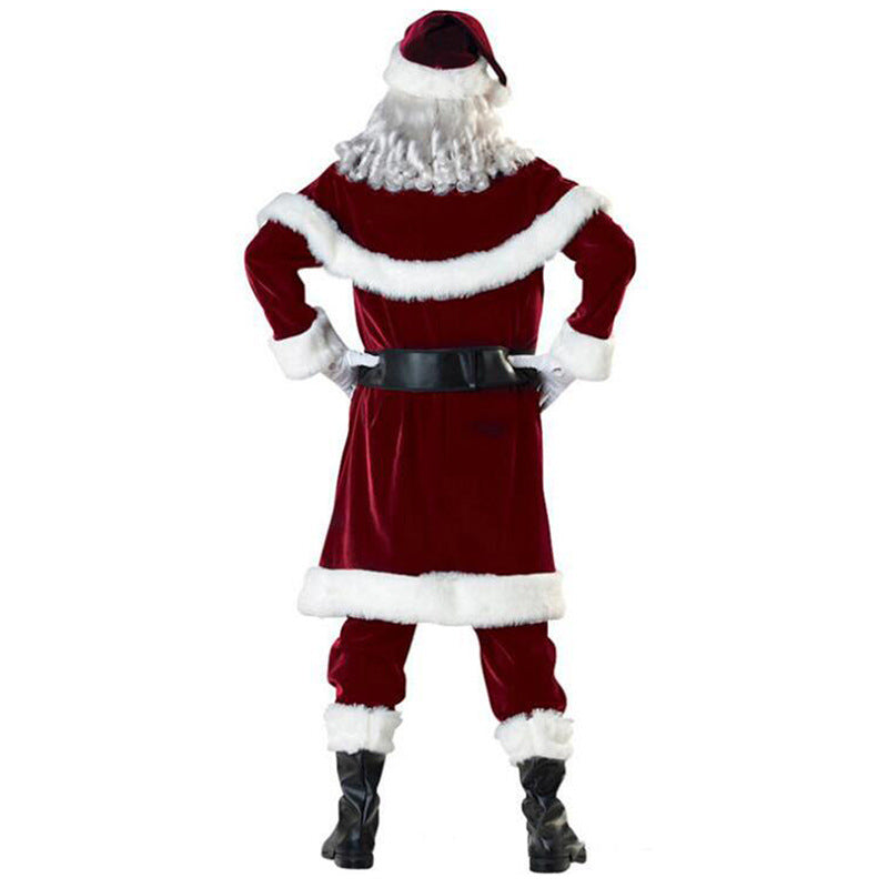 “Santa Couple Costume – Christmas Dress & Outfit Set for Men and Women”