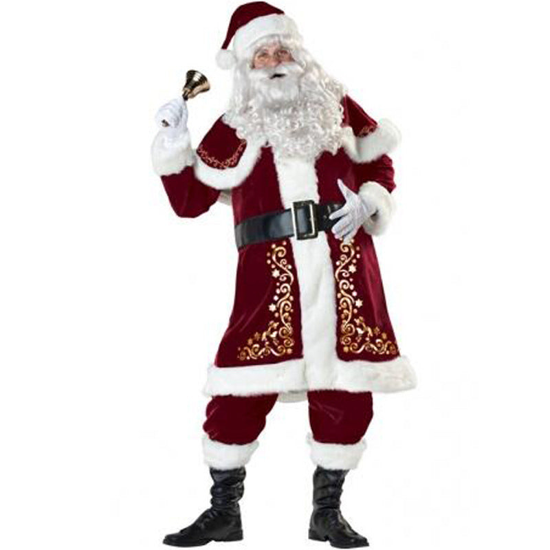 “Santa Couple Costume – Christmas Dress & Outfit Set for Men and Women”