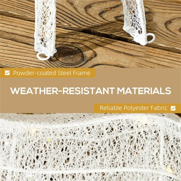 3‑Piece Inflatable Deer Family – Lighted Outdoor Christmas Decoration